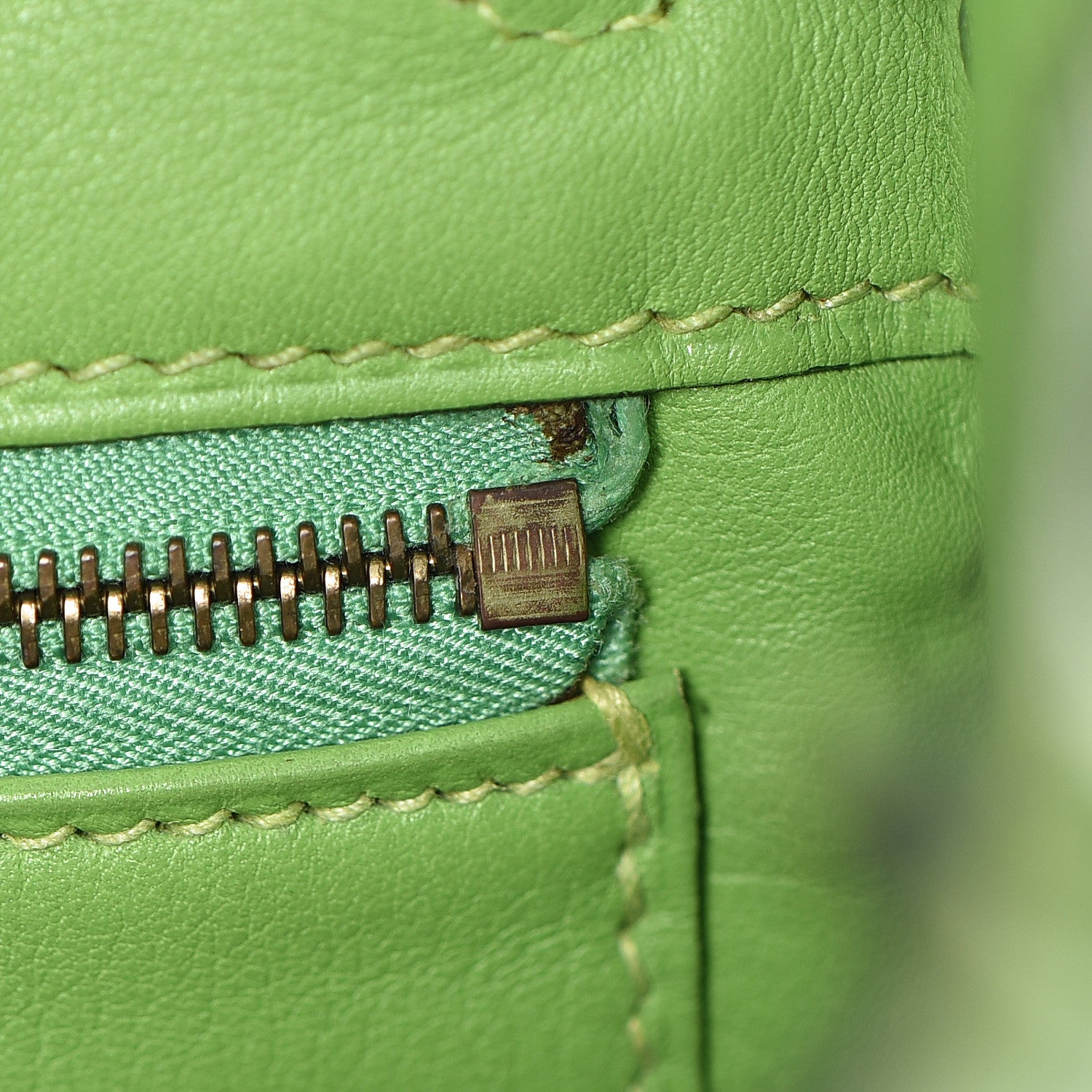 Hermes Veau Gulliver Kelly Retourne 32 Vert Cru 14 of 46