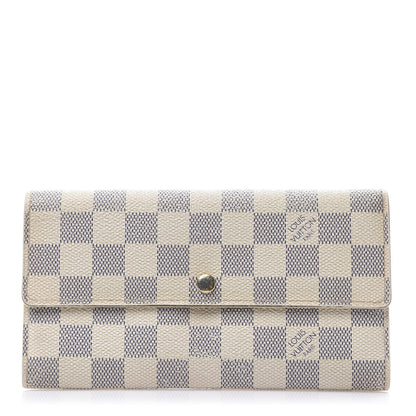 Louis Vuitton Damier Azur Sarah Wallet 1 of 13