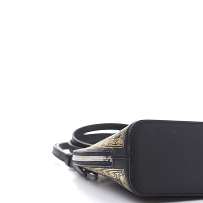 Gucci X SEGA Calfskin GUCCY Stars Mini Dome Shoulder Bag Black Gold 7 of 12