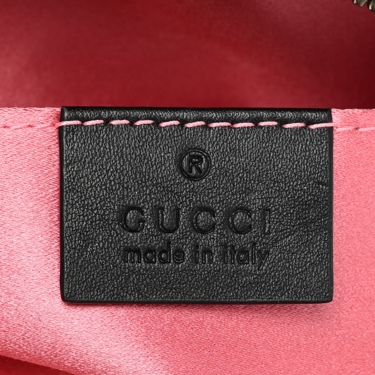 Gucci Velvet Matelasse Crystal Star GG Marmont Belt Bag 85 34 Black 6 of 9