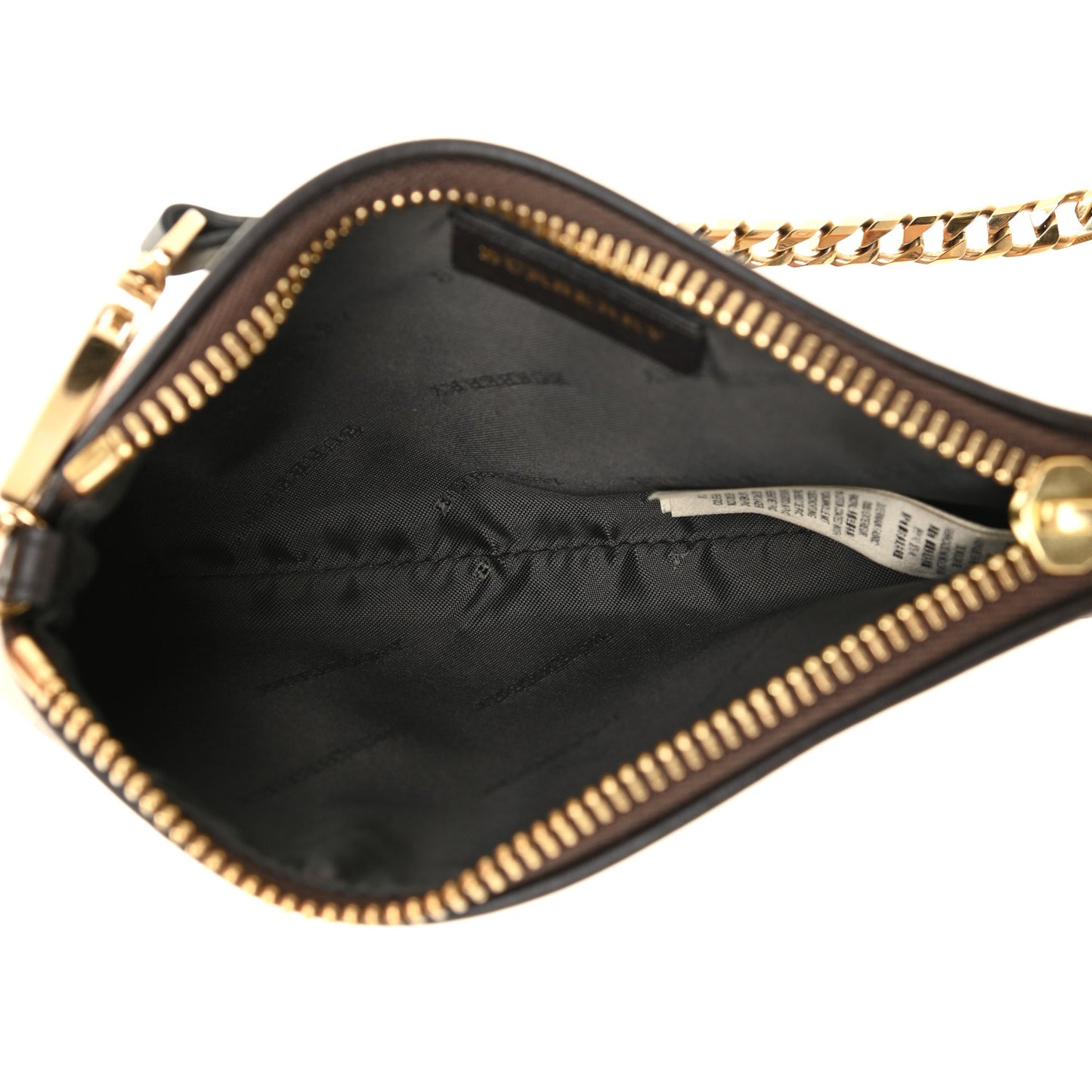 Haymarket Check Clara Pochette Chocolate