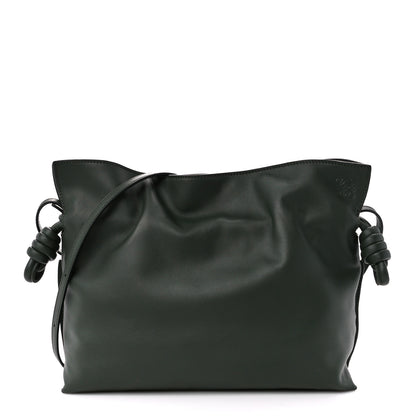Loewe Calfskin Flamenco Knot Clutch Vintage Khaki 1 of 12