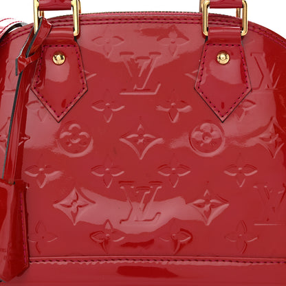 Louis Vuitton Vernis Alma BB Rose Indien 8 of 14