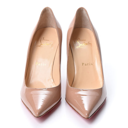 Christian Louboutin Patent Decollete 554 85 Pumps 35.5 Nude 2 of 10