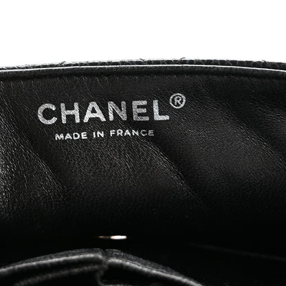 Chanel Caviar Quilted East West Flap Black 6 of 11