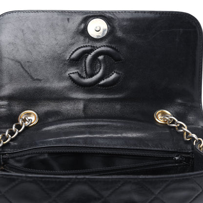 Chanel Lambskin Quilted Small Tassel Single Flap Black 10 of 25