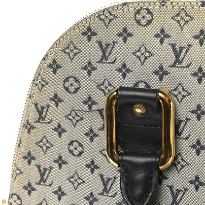 Louis Vuitton Mini Monogram Alma Haut Tote Blue 11 of 11
