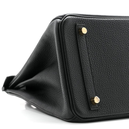 Hermes Togo BIRKIN 30 Black 9 of 11