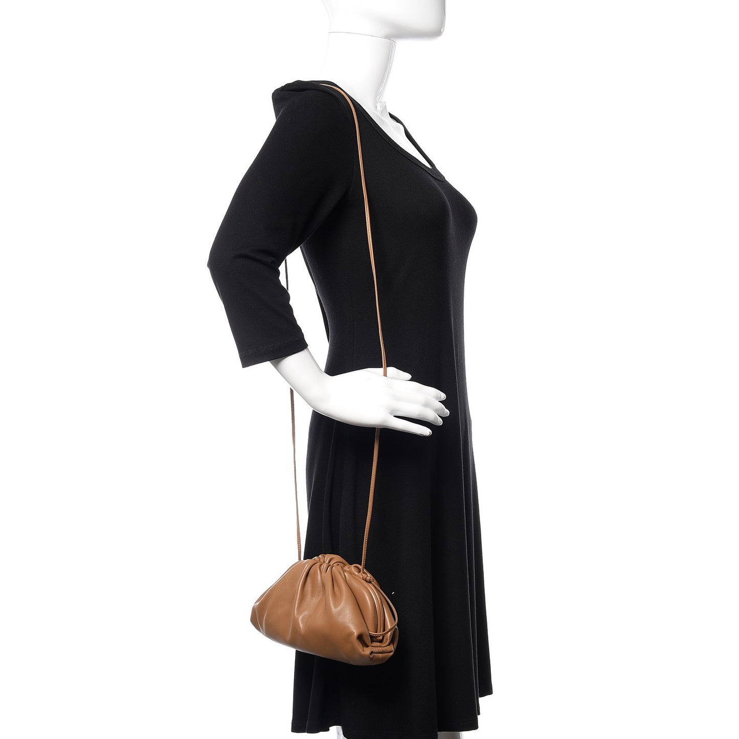 Butter Calfskin The Mini Pouch Cammello