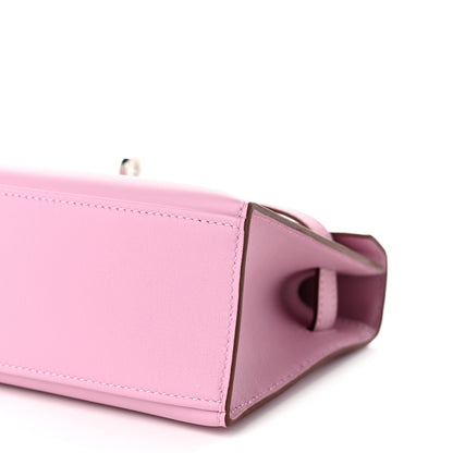Hermes Swift Kelly Pochette Clutch Mauve Sylvestre 10 of 11