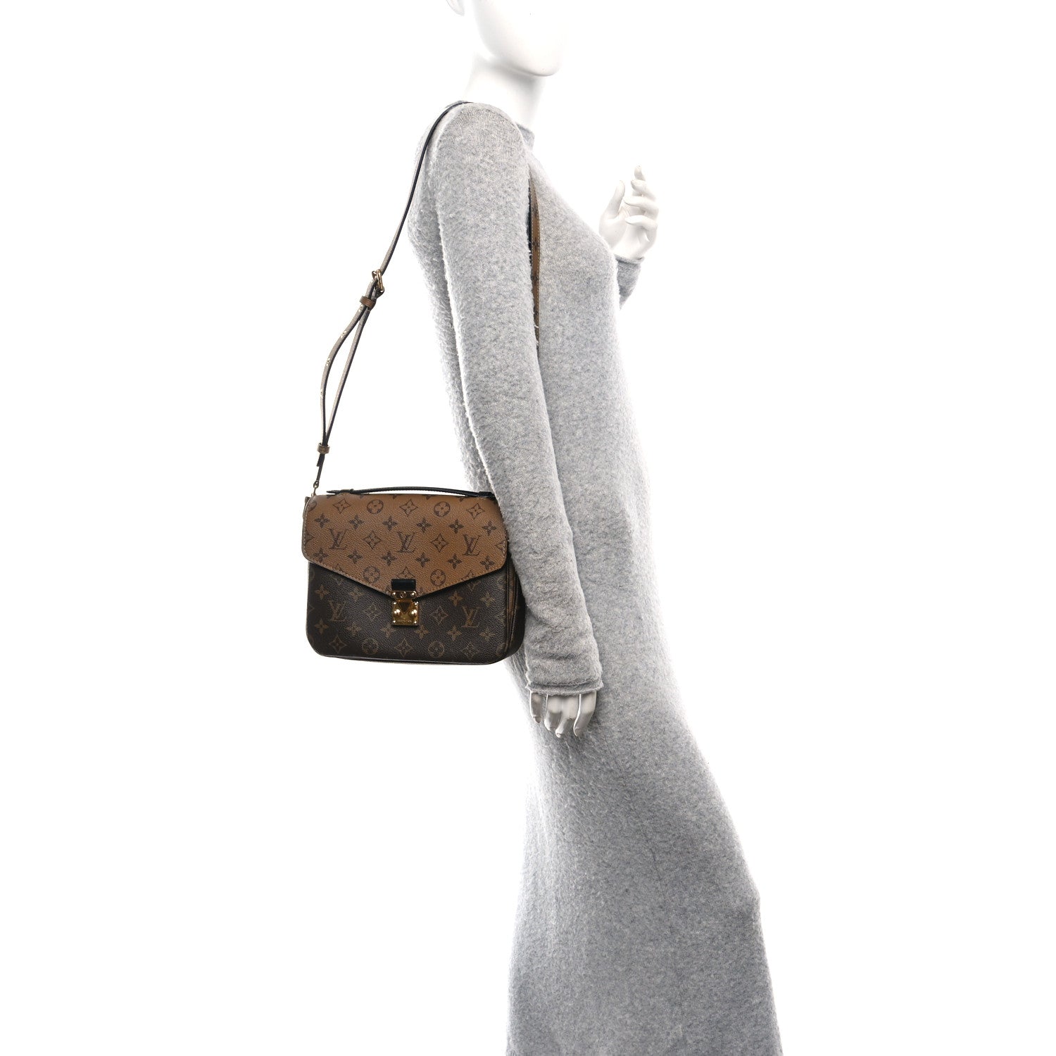 Louis Vuitton Reverse Monogram Pochette Metis 2 of 11