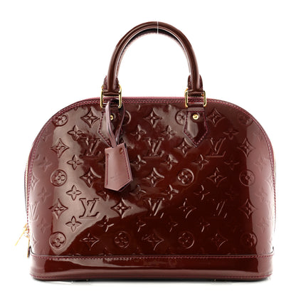Louis Vuitton Vernis Alma PM Rouge Fauviste 1 of 12