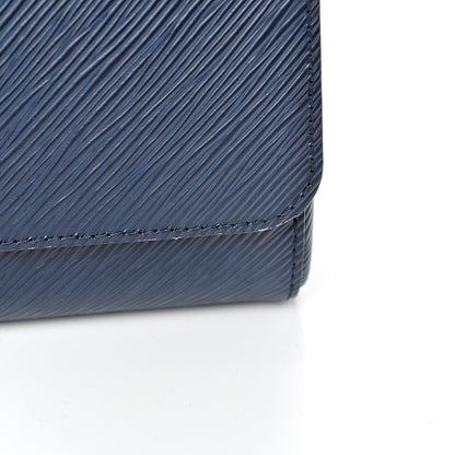 Louis Vuitton Epi Twist Shoulder Bag MM Indigo 11 of 14
