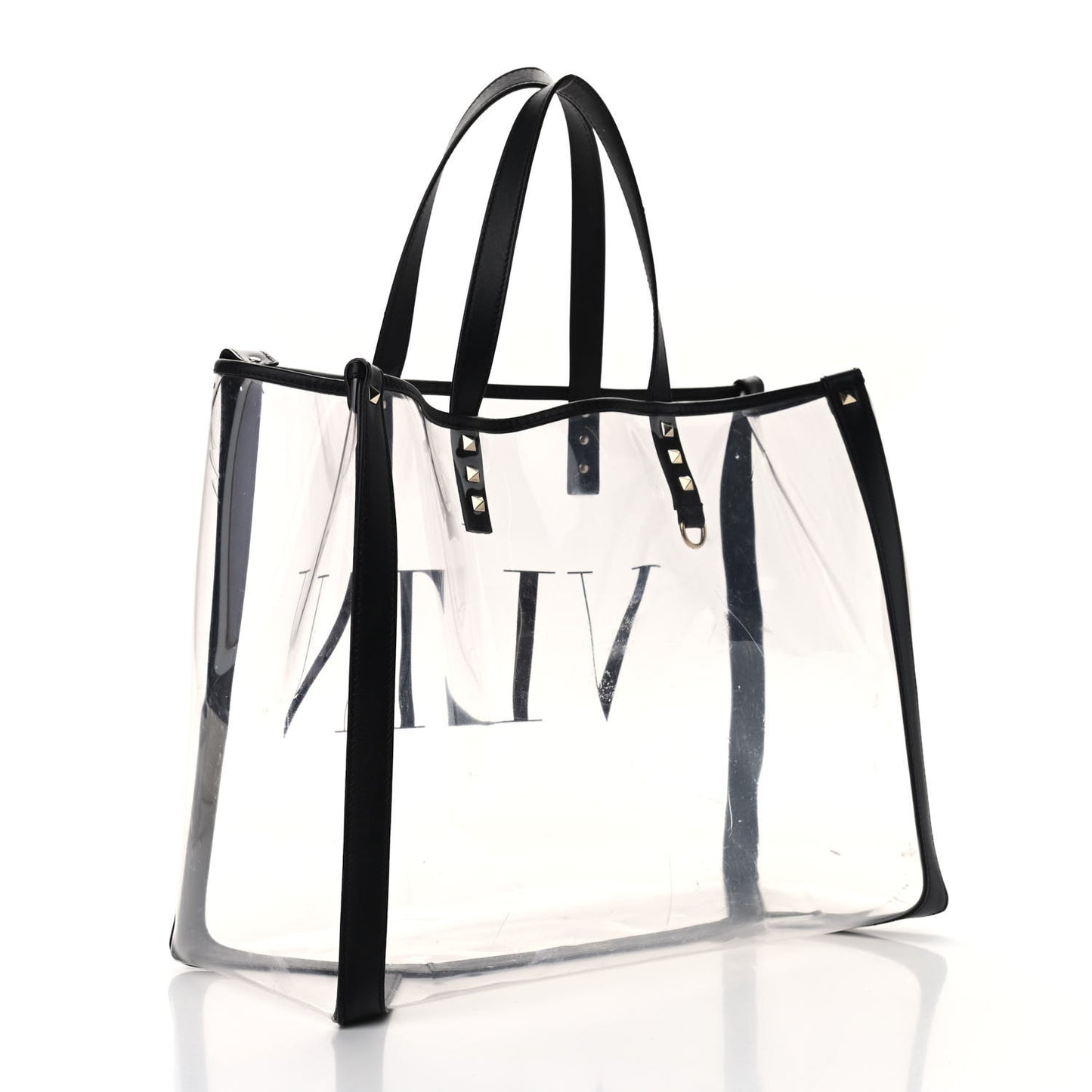 Plexy VLTN Shopping Bag Transparent