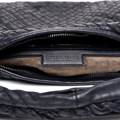 Bottega Veneta Nappa Intrecciato Fuzzy Medium Veneta Hobo Black 8 of 10