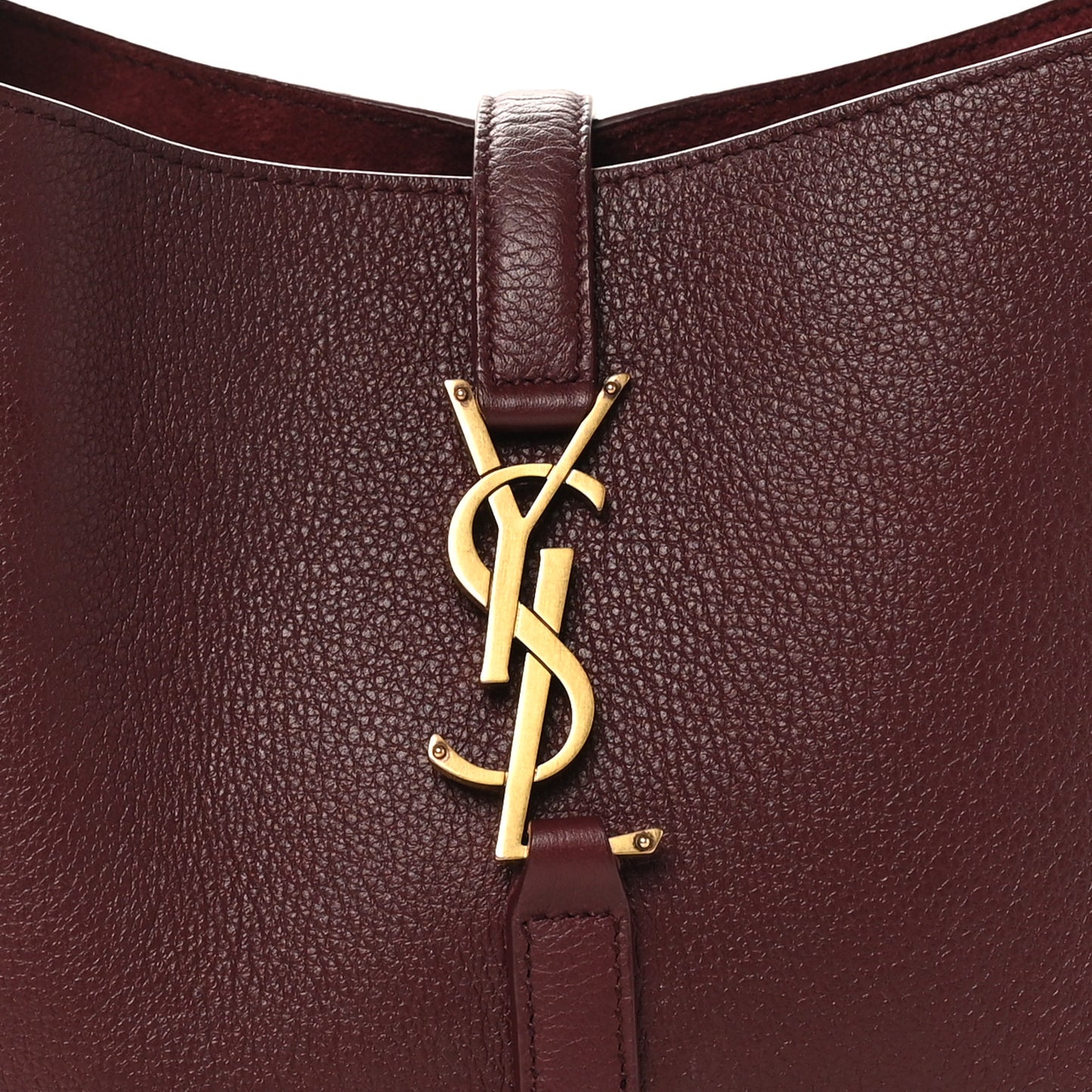 Smooth Calfskin Small Le 5 A 7 Soft Hobo Rouge Legion