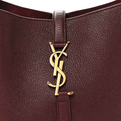 Saint Laurent Smooth Calfskin Small Le 5 A 7 Soft Hobo Rouge Legion 7 of 10