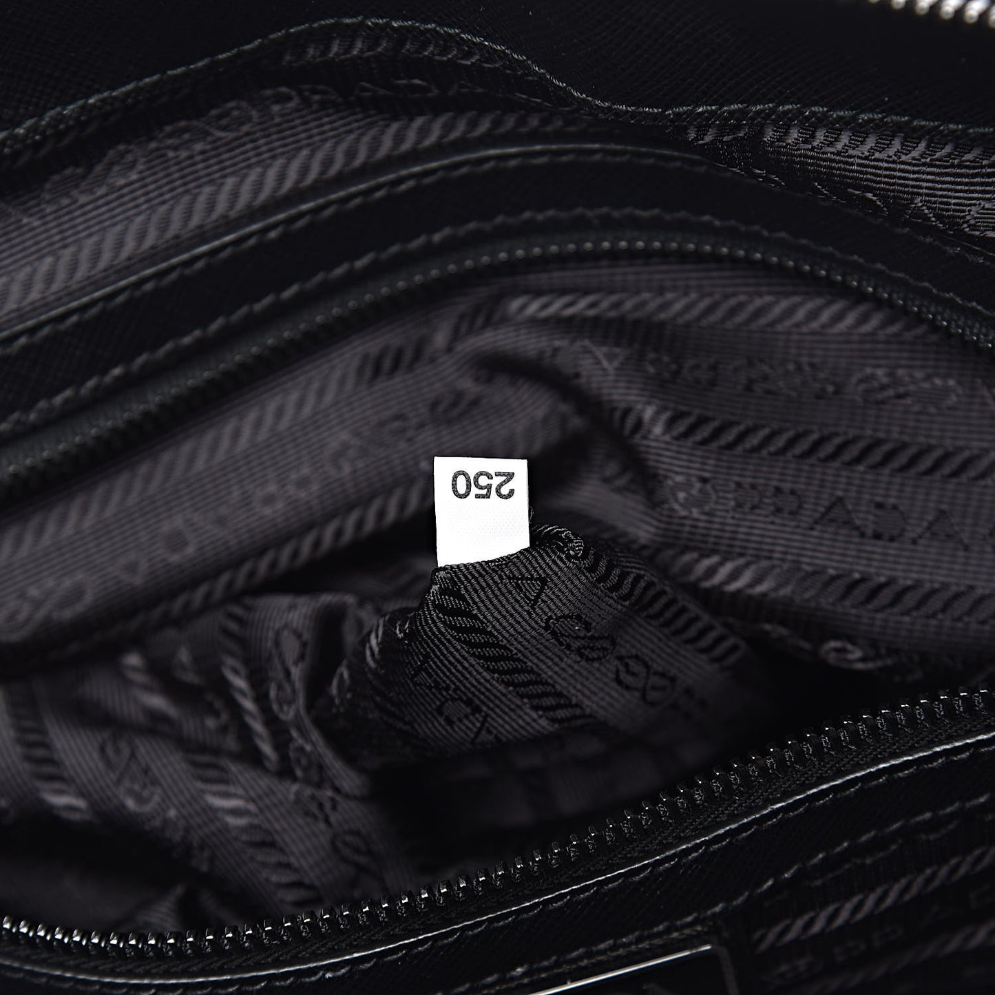 X JAMES JEAN Tessuto Nylon Patch Shopping Tote Black