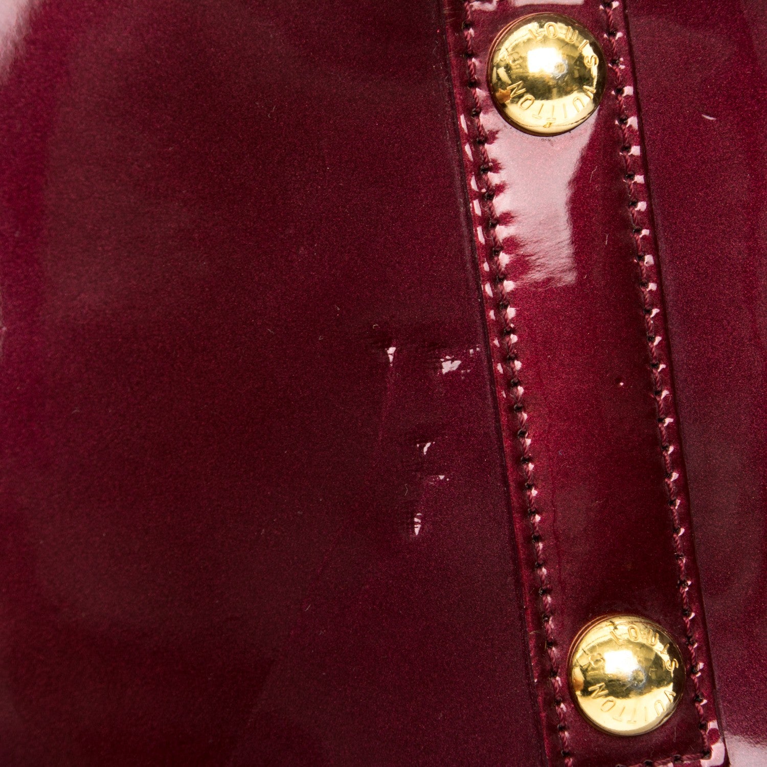 Louis Vuitton Vernis Alma PM Rouge Fauviste 8 of 8