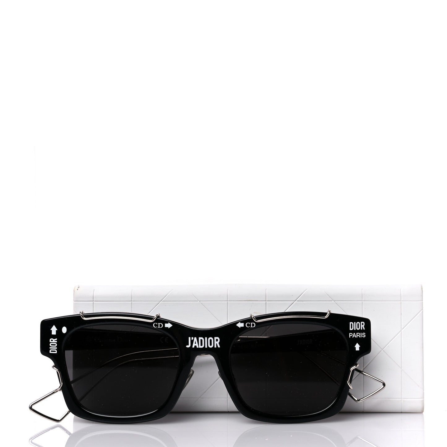 Acetate J'adior Sunglasses Black