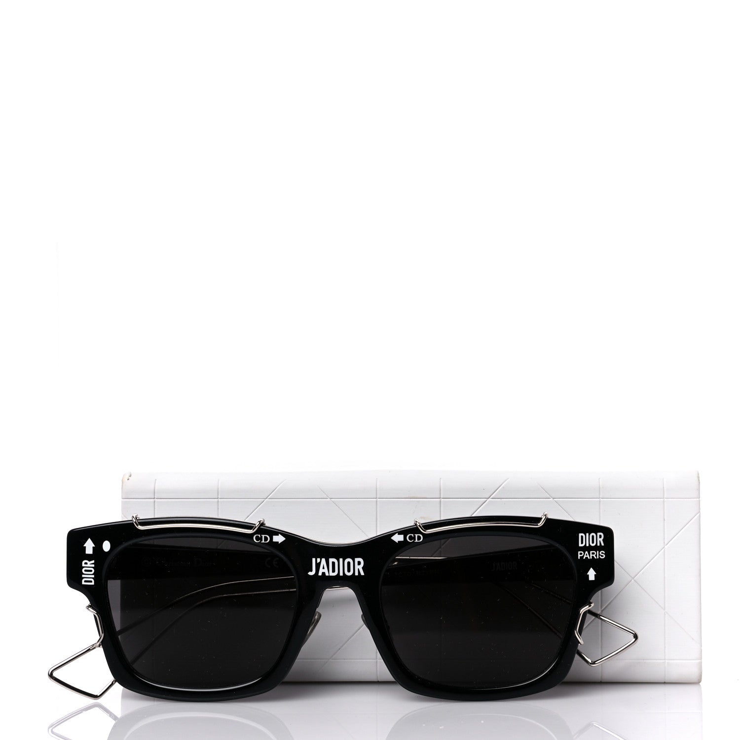 Christian Dior Acetate J'adior Sunglasses Black 9 of 9