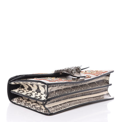 Gucci GG Supreme Monogram Elaphe Elephant Embroidered Small Dionysus Shoulder Bag 5 of 13