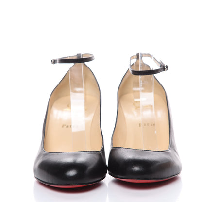 Christian Louboutin Nappa Ika 70 Pumps 40 Black Silver 2 of 10