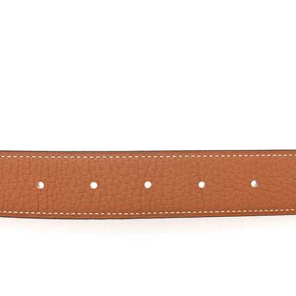 Hermes Box Togo 32mm H Belt 90 36 Black Gold 4 of 6