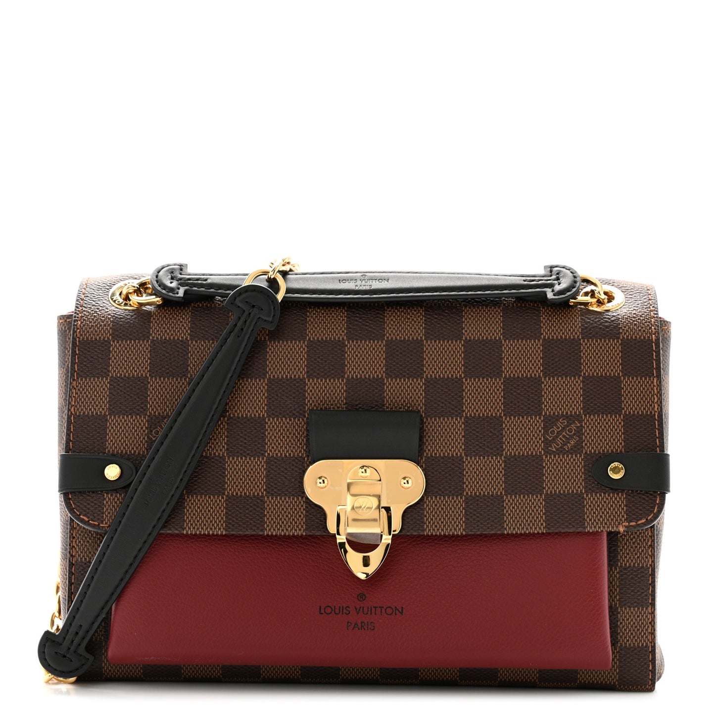 Damier Ebene Vavin PM Bordeaux