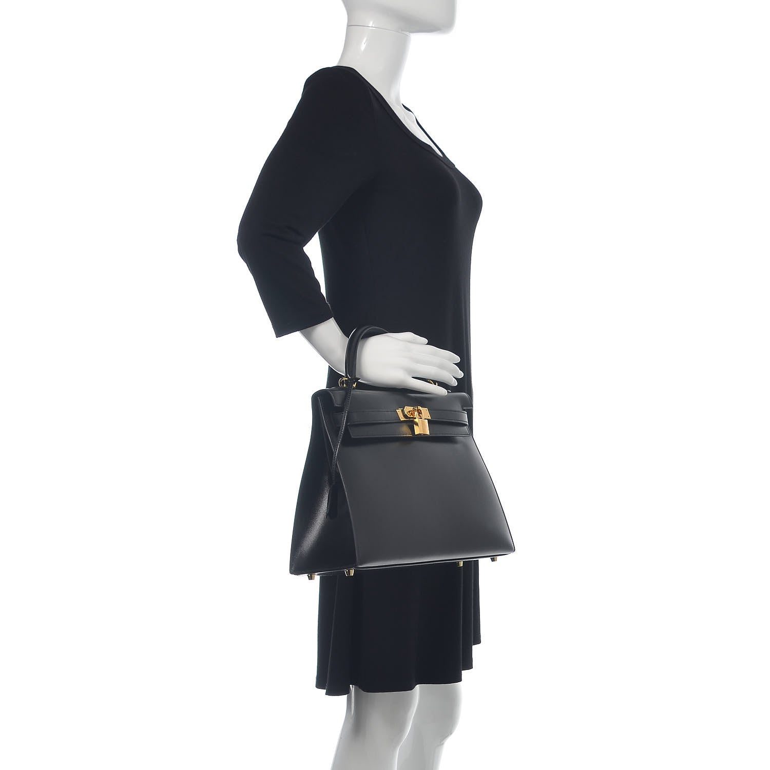 Hermes Box Kelly Sellier 32 Black 2 of 32