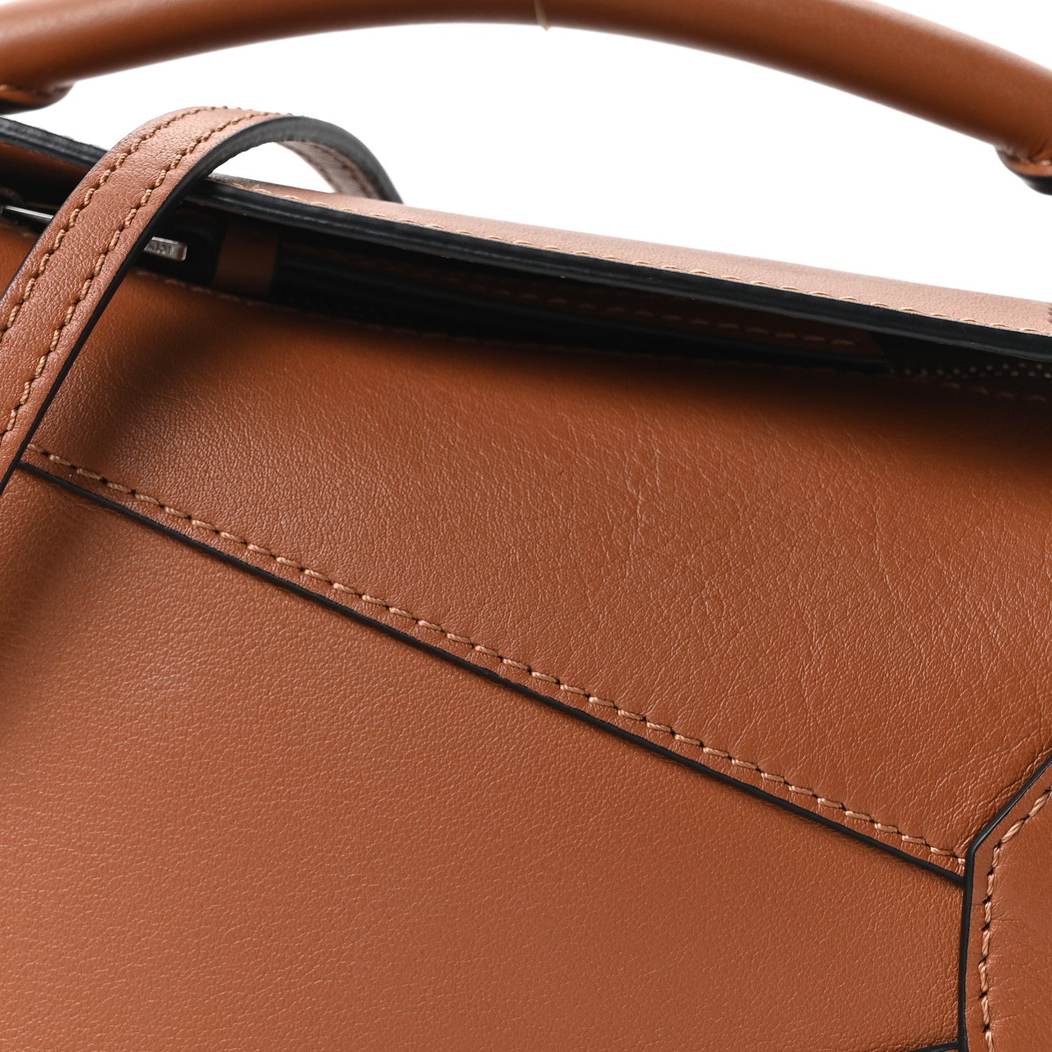 Loewe Calfskin Mini Puzzle Bag Tan 7 of 9