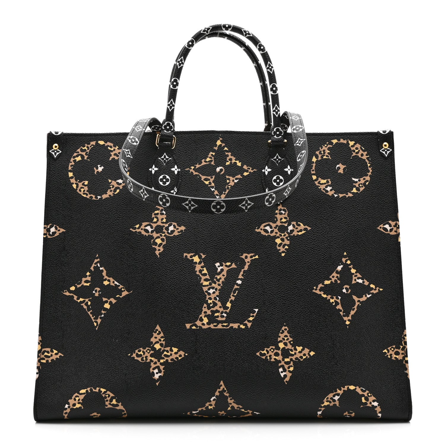Louis Vuitton Monogram Giant Jungle Onthego GM Black 1 of 10