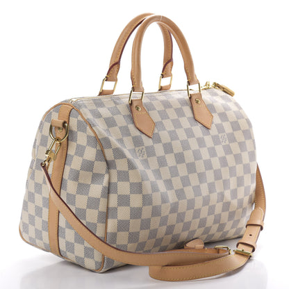 Louis Vuitton Damier Azur Speedy Bandouliere 30 3 of 17