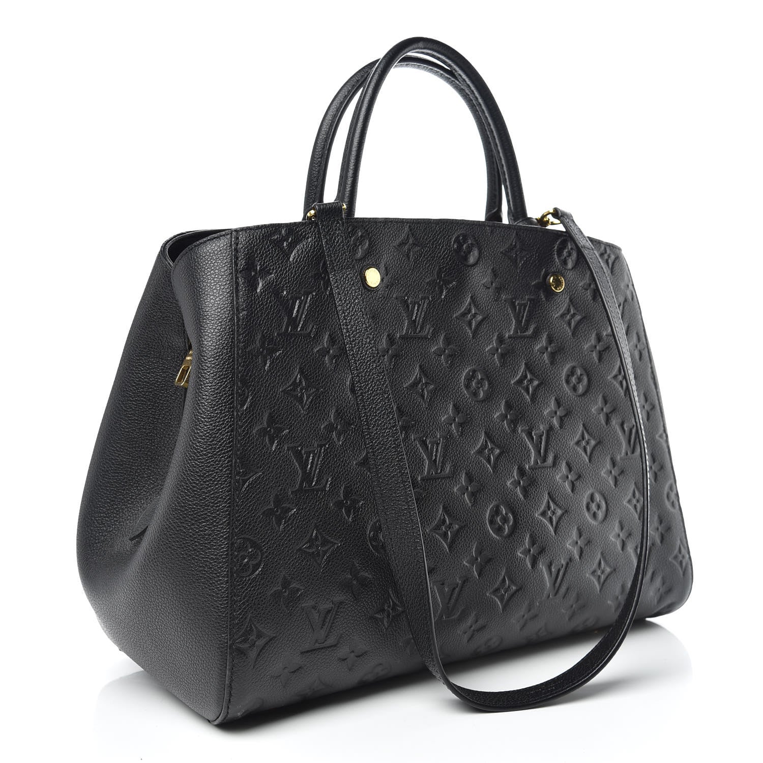 Louis Vuitton Empreinte Montaigne GM Black 3 of 10