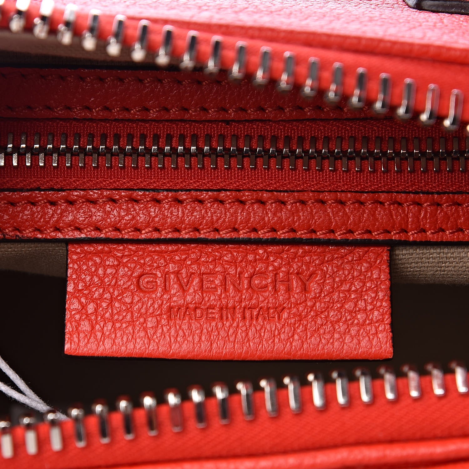 Givenchy Sugar Goatskin Mini Antigona Red 6 of 11