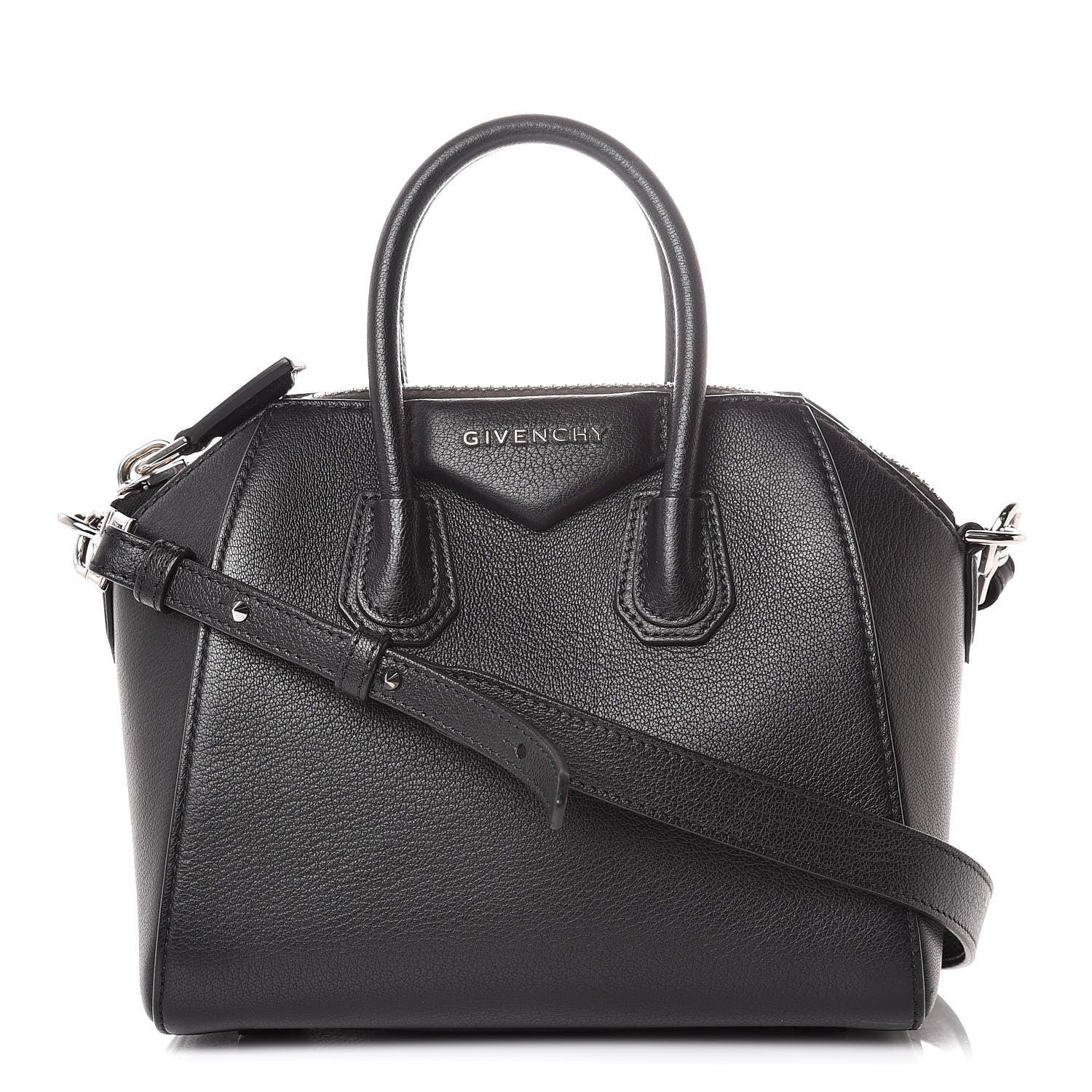 Givenchy Sugar Goatskin Mini Antigona Black 1 of 13