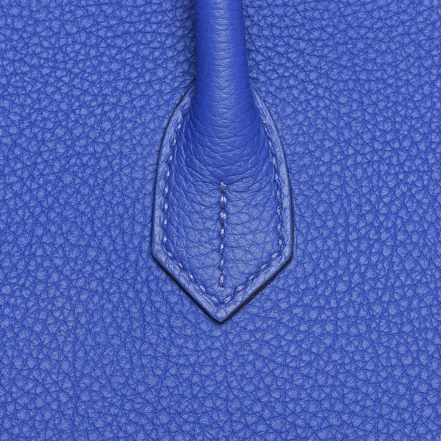 Togo Birkin 35 Bleu Electrique