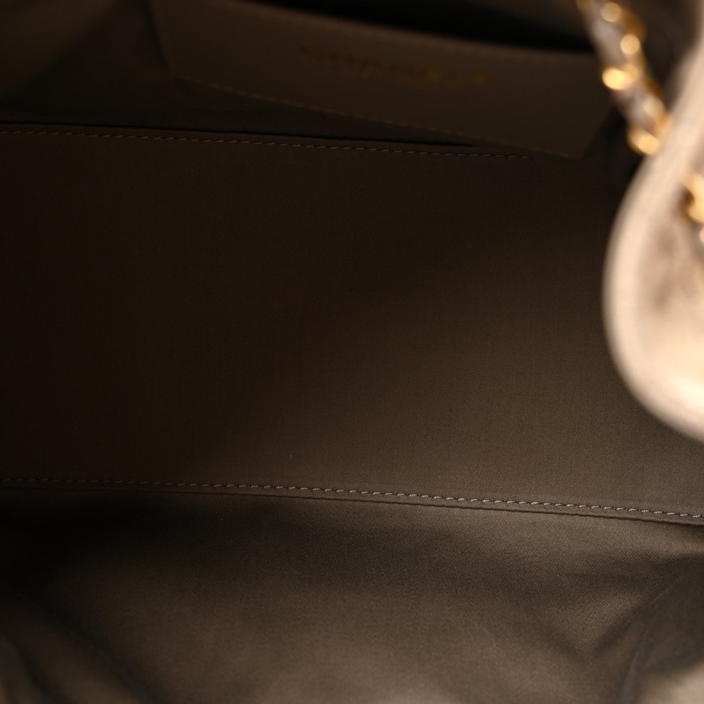 Suede Quilted Small Chanel 25 Handbag Dark Grey