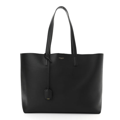 Saint Laurent Calfskin Large Shopping Tote Black 3 of 11