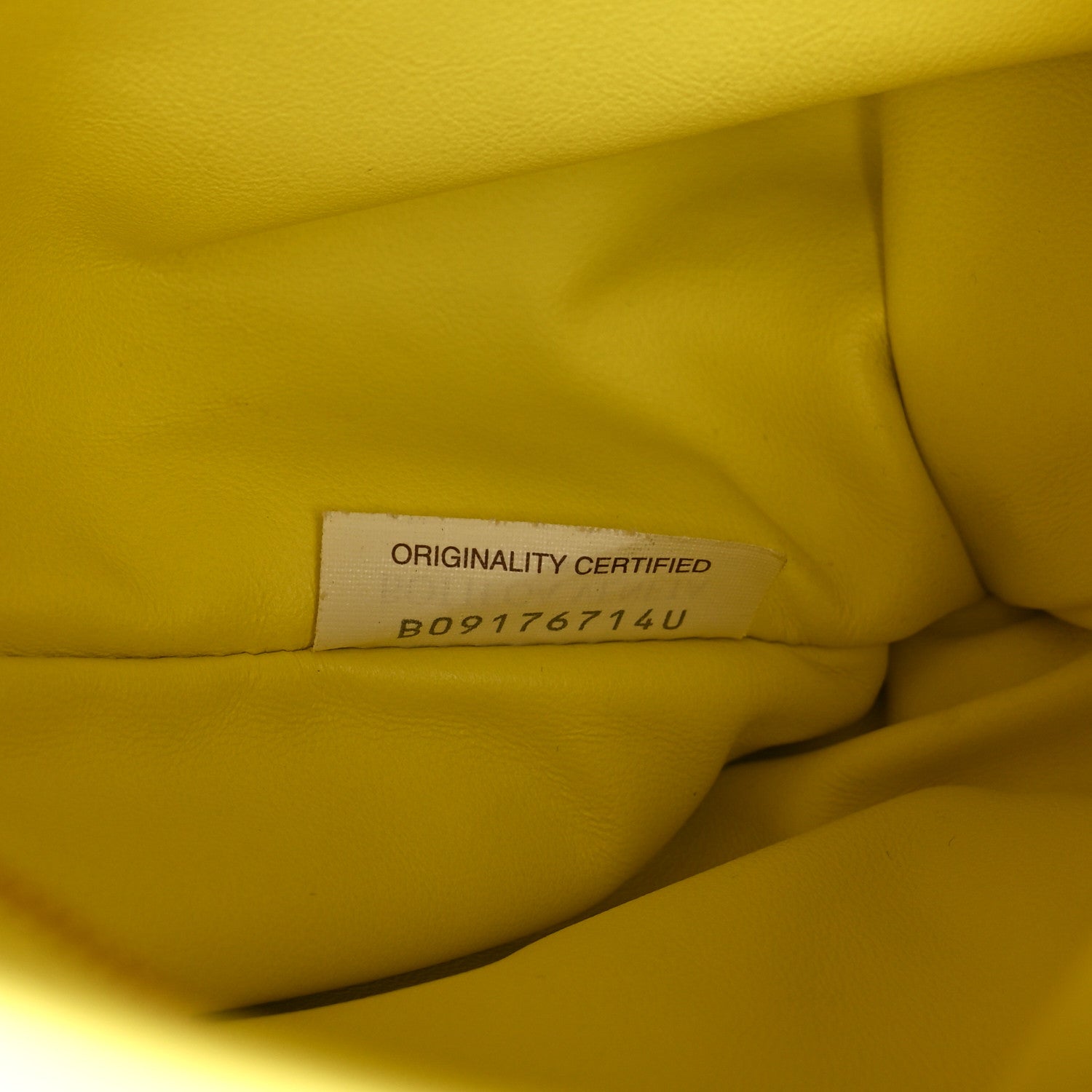 Bottega Veneta Calfskin Mini BV Twist Yellow 8 of 11