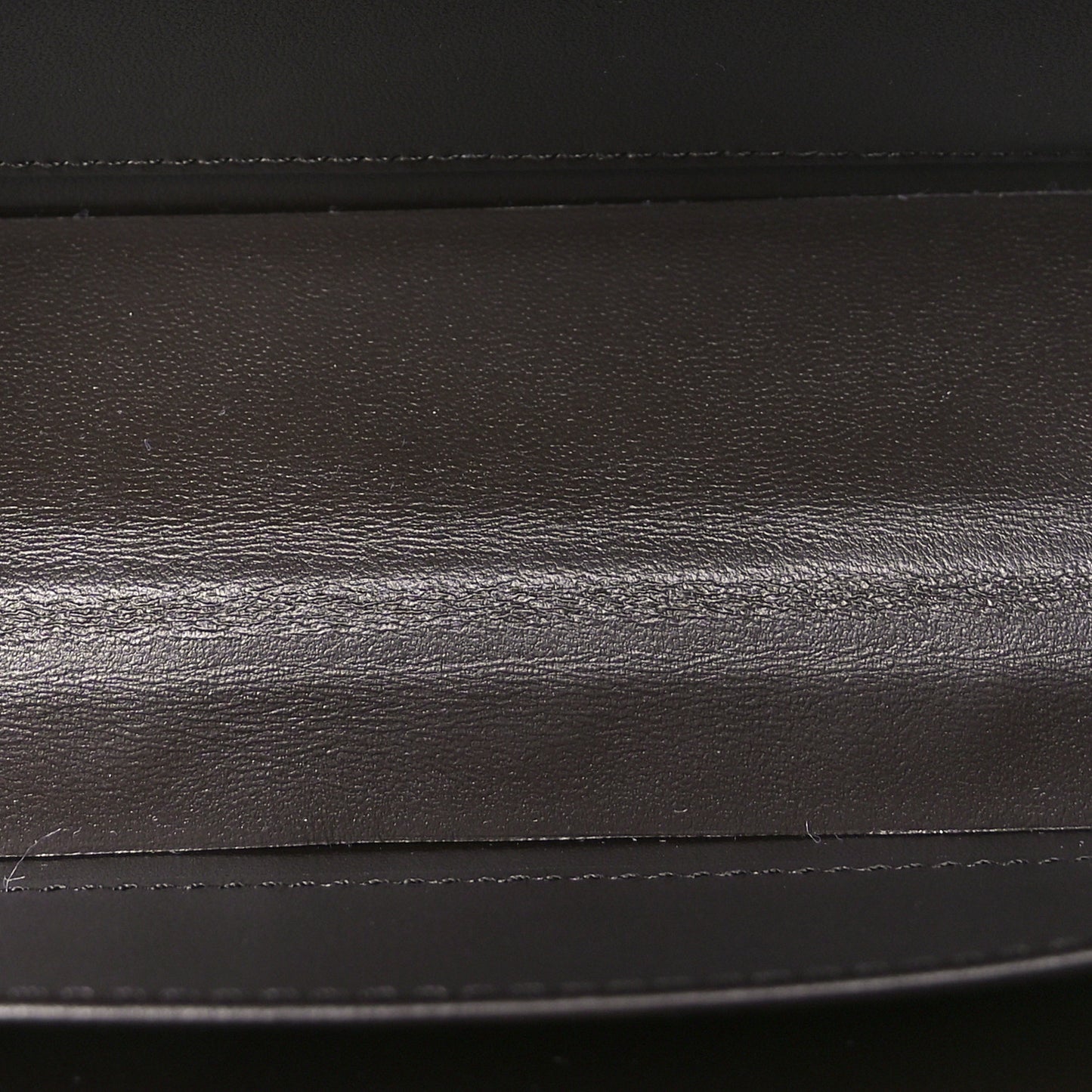 Lambskin Quilted Small Top Handle Box Bag Dark Brown