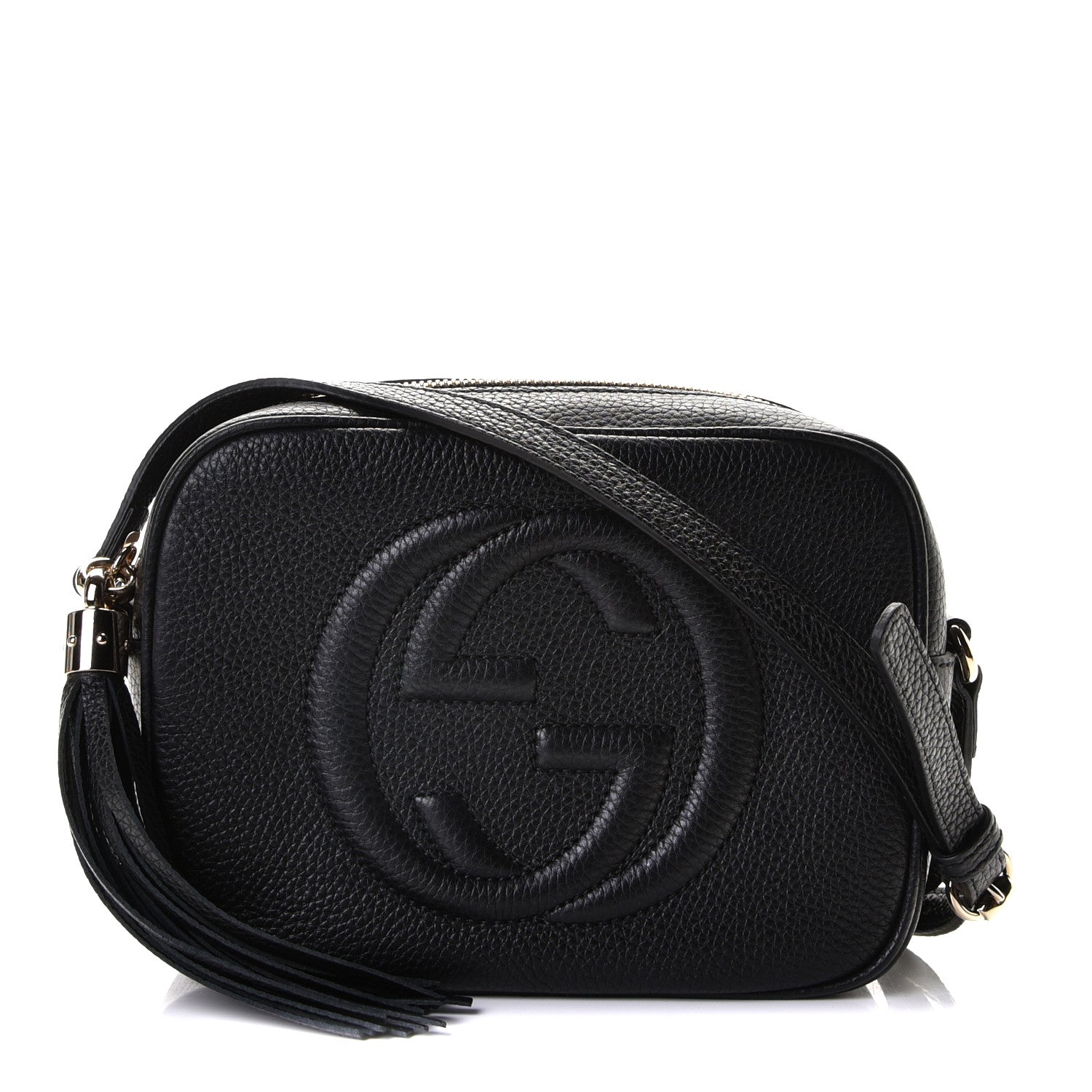 Gucci Pebbled Calfskin Small Soho Disco Bag Black 1 of 6