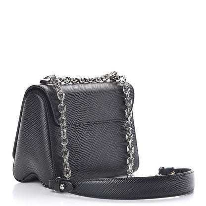 Louis Vuitton Epi Twist Shoulder Bag PM Black 3 of 11