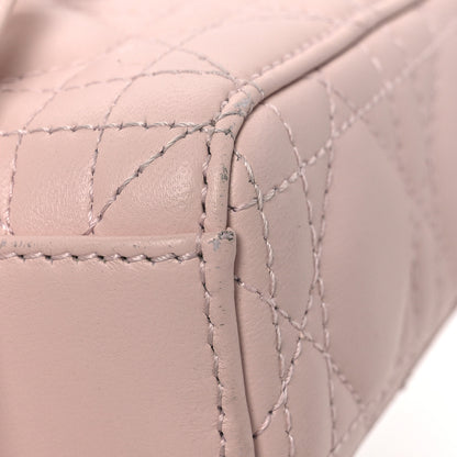 Christian Dior Lambskin Cannage Micro Lady D-Joy Rose Poudre 15 of 17