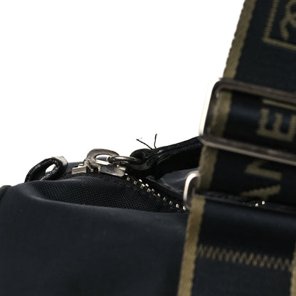 Chanel Nylon Sport Duffle Black Green 10 of 10