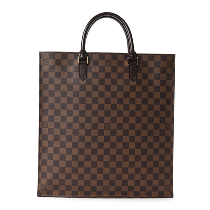 Louis Vuitton Damier Ebene Sac Plat 1 of 9
