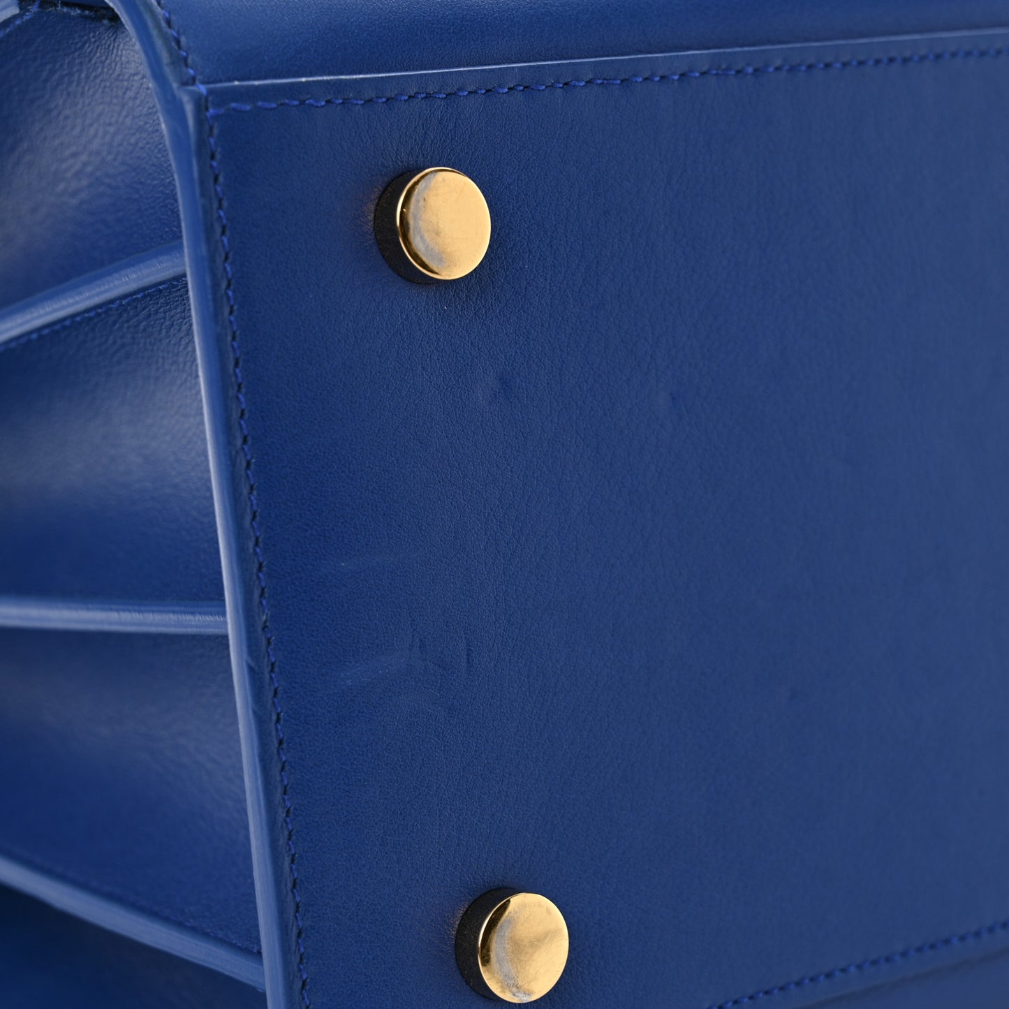 Calfskin Small Sac De Jour Royal Blue