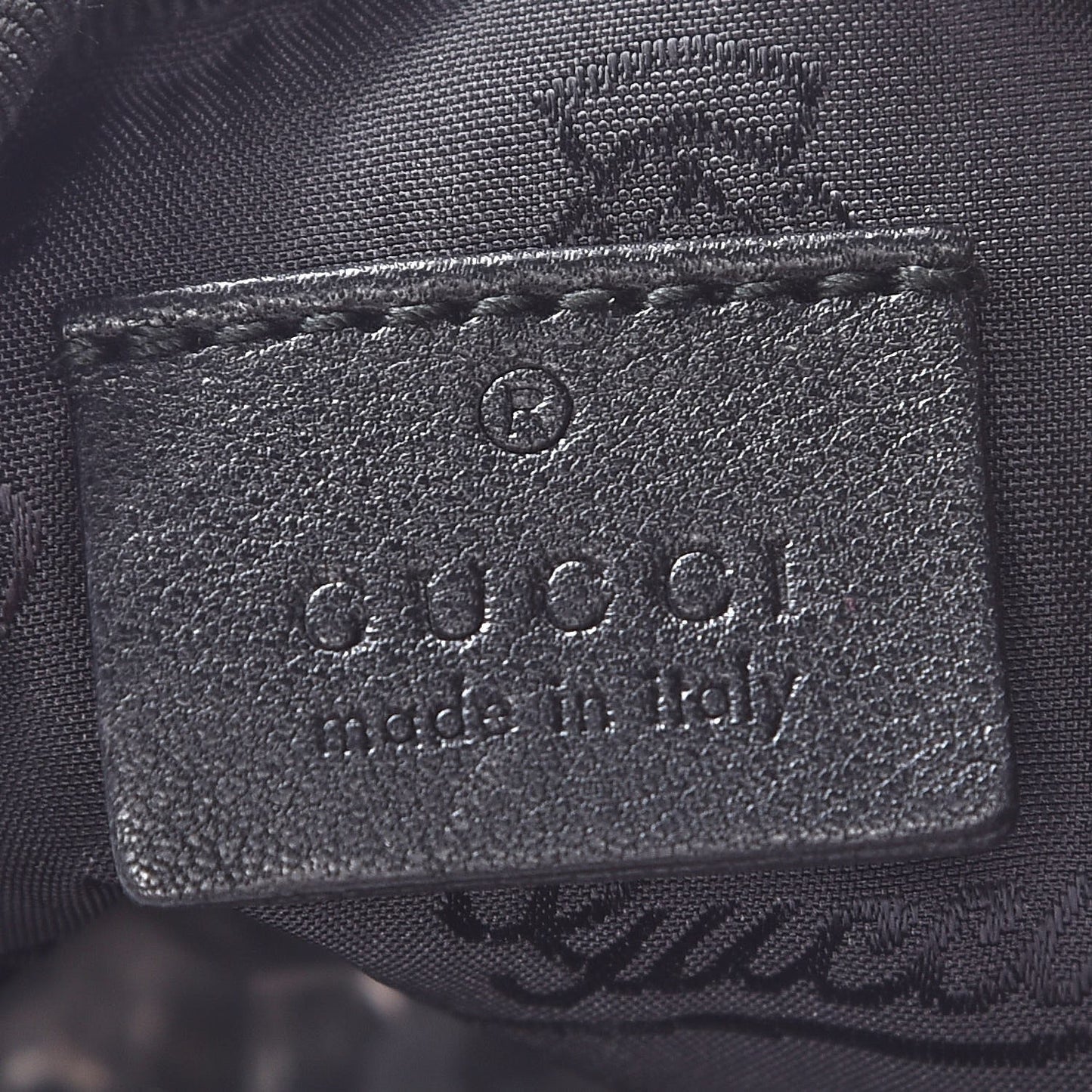 Guccissima Belt Bag Black