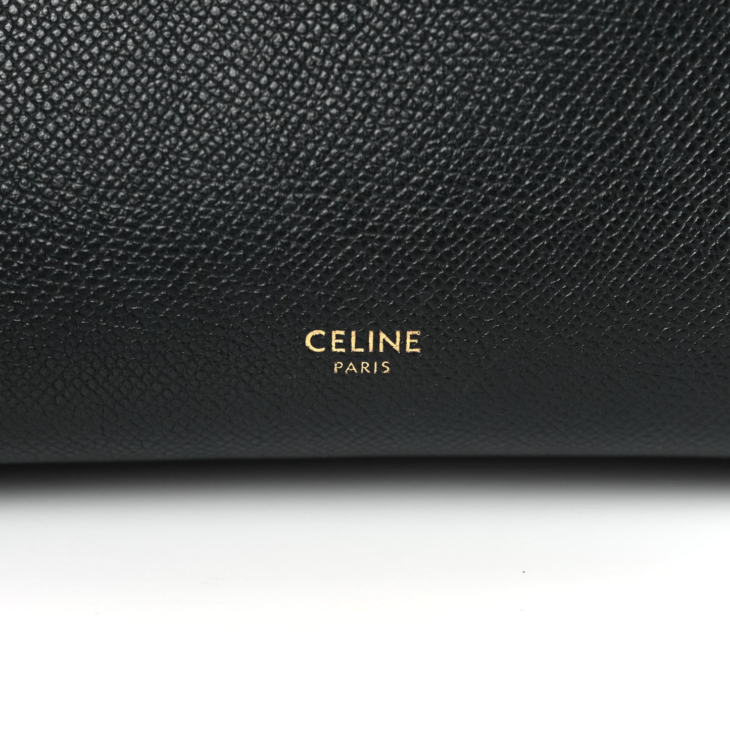 Grained Calfskin Mini Belt Bag Black