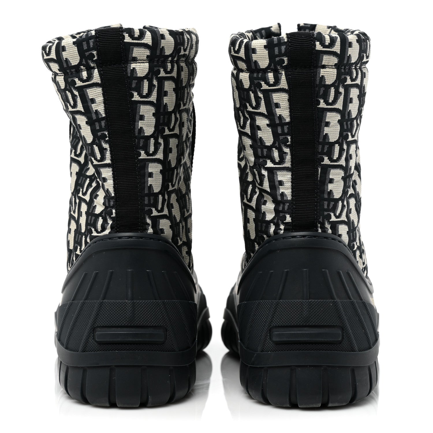 Christian Dior Oblique Nylon D-Venture Boots 36 Deep Blue 4 of 9